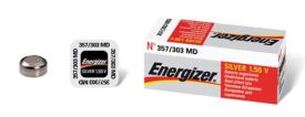 bateria srebrowa mini Energizer 357-303 /G13 / SR44W