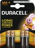 4 x Duracell Duralock LR03/AAA (blister)