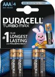 4 x Duracell Duralock LR03/AAA (blister)