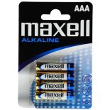 4 x bateria alkaliczna Maxell Alkaline LR03/AAA