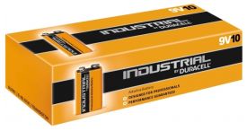 10 x Duracell Industrial 6LR61/9V