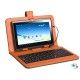 Etui z klawiaturą do tabletu Tracer 7` Walker Orange ( microUSB )