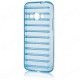 Futerał Stripes Gel - Samsung Galaxy J5 niebieski