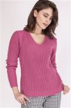 Sweter Victoria SWE 123 Różowy 