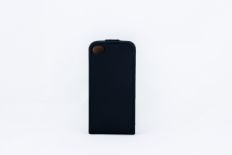 Geffy - Etui iPhone 4s / iPhone 4 Eco Leather flip black