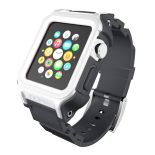 Incipio Octane Strap - Pancerny pasek do Apple Watch 38mm (biały/szary)