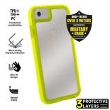 PURO Impact Pro Hard Shield - Etui iPhone 8 / 7 (limonkowy)