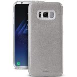 PURO Glitter Shine Cover - Etui Samsung Galaxy S8 (Silver)