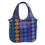 BUILT Essential Tote - Torba miejska (Plum Dot)