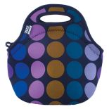 BUILT Gourmet Getaway Mini Snack Tote - Torba na przekąski (Plum Dot)