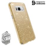 Speck Presidio Clear with Glitter - Etui Samsung Galaxy S8 (Gold Glitter/Clear)