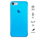 PURO 0.3 Nude - Etui iPhone 8 / 7 (Fluo Blue)