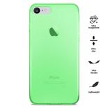 PURO 0.3 Nude - Etui iPhone 8 / 7 (Fluo Green)