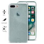 PURO Glitter Shine Cover - Etui iPhone 8 Plus / 7 Plus / 6s Plus / 6 Plus (Light Blue) Limited edition