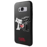 Karl Lagerfeld Choupette In Love Case - Etui Samsung Galaxy S8 (Black)