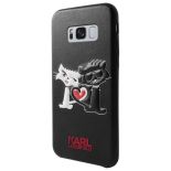 Karl Lagerfeld Choupette In Love Case - Etui Samsung Galaxy S8+ (Black)