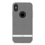 Moshi Vesta - Etui iPhone Xs / X (Herringbone Gray)