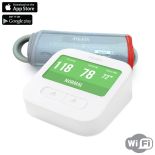 iHealth Clear Smart Wireless Arm Blood Pressure Monitor - Bezprzewodowy ciśnieniomierz naramienny z ekranem, funkcją porównania wyników i komendami głosowymi (WiFi / iOS / Android)