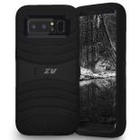 Zizo Ucase - Pancerne etui Samsung Galaxy Note 8 (2017) z podstawką (Black)