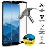 PURO Frame Tempered Glass - Szkło ochronne hartowane na ekran Huawei Mate 10 Pro (czarna ramka)