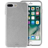 PURO Glitter Shine Cover - Etui iPhone 8 Plus / 7 Plus / 6s Plus / 6 Plus (Silver) Limited edition