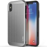 Obliq Slim Meta - Etui iPhone X (Satin Silver)