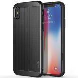 Obliq Slim Meta - Etui iPhone X (Titanium Black)