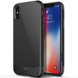 Obliq Flex Pro - Etui iPhone X (Carbon Black)