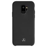 Mercedes Silicone Line - Etui Samsung Galaxy S9 (czarny)