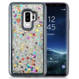 Zizo Liquid Glitter Star Case - Etui Samsung Galaxy S9+ (Black)