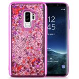 Zizo Liquid Glitter Star Case - Etui Samsung Galaxy S9+ (Pink)