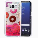 Zizo Liquid Glitter Star Case - Etui Samsung Galaxy S8 (Donuts)