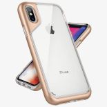Caseology Skyfall Case - Etui iPhone Xs / X (Gold)