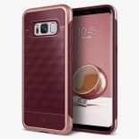 Caseology Parallax Case - Etui Samsung Galaxy S8+ (Burgundy)