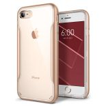 Caseology Apex Clear Case - Etui iPhone 8 / 7 (Gold)