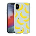Laut TUTTI FRUTTI - Etui iPhone Xs / X o prawdziwym zapachu owocu (Banana)
