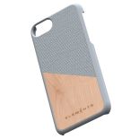 Nordic Elements Original Hel - Etui iPhone 8 / 7 / 6s / 6 z prawdziwym drewnem klonowym (Light Grey)