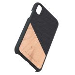 Nordic Elements Original Hel - Etui iPhone XR z prawdziwym drewnem klonowym (Dark Grey)