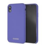 Guess Silicone - Etui iPhone XR (Purple)