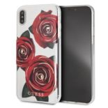 Guess Flower Desire - Etui iPhone Xs Max (Red Roses)