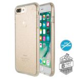 Speck Presidio Clear with Glitter - Etui iPhone 8 Plus / 7 Plus / 6s Plus / 6 Plus (Gold Glitter/Clear)