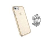 Speck Presidio Clear with Glitter - Etui iPhone 8 / 7 / 6s / 6 (Gold Glitter/Clear)