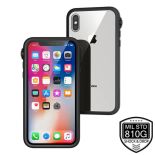 Catalyst Impact Protection Case - Pancerne etui iPhone Xs / X (Stealth Black)