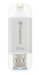 Transcend flashdrive JDG for iphone, iPad, iPod, 32GB,Lightning connector, black