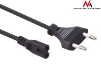 Maclean MCTV-809 Kabel zasilający ósemka 2 pin 1,5M wtyk EU