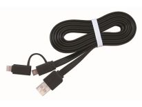 Gembird kabel USB do 8-pin/Micro ładowanie,transmisja (Iphone 5/6/7/8/X) 1m