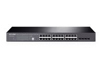 TP-Link T1700G-28TQ JetStream 24-Port Gigabit Stack Smart Switch + 4 10GE SFP+