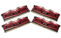 A-Data DIMM DDR4 32GB 2800MHz CL16 (KIT 4x8GB) ADATA XPG Dazzle, Red/Black