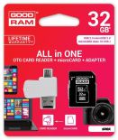 GoodRam Karta Pamięci Micro SDHC 32GB Class 10 UHS-I All in one +adapter