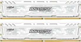 Crucial DDR4 Sport LT 32GB(2*16 GB)/2400 CL16 DR x8 Biały